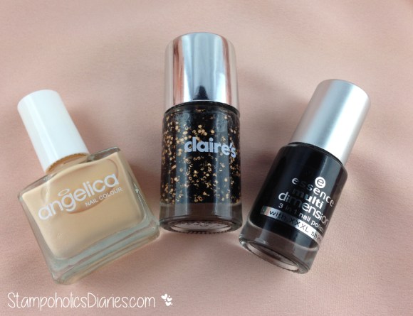 Claires Boo, Angelica Milk Caramel, Essence Fatal