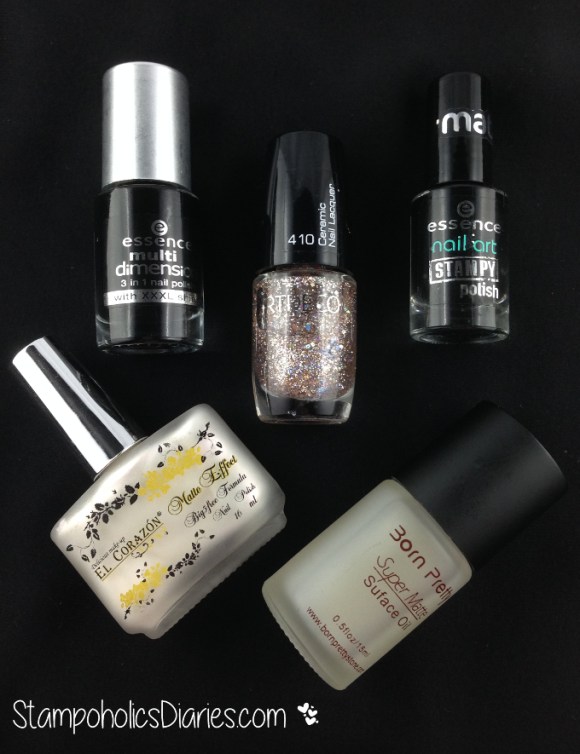 Essence Fatal , Artdeco 410 , El Corazon 173  StampoholicsDiaries.com