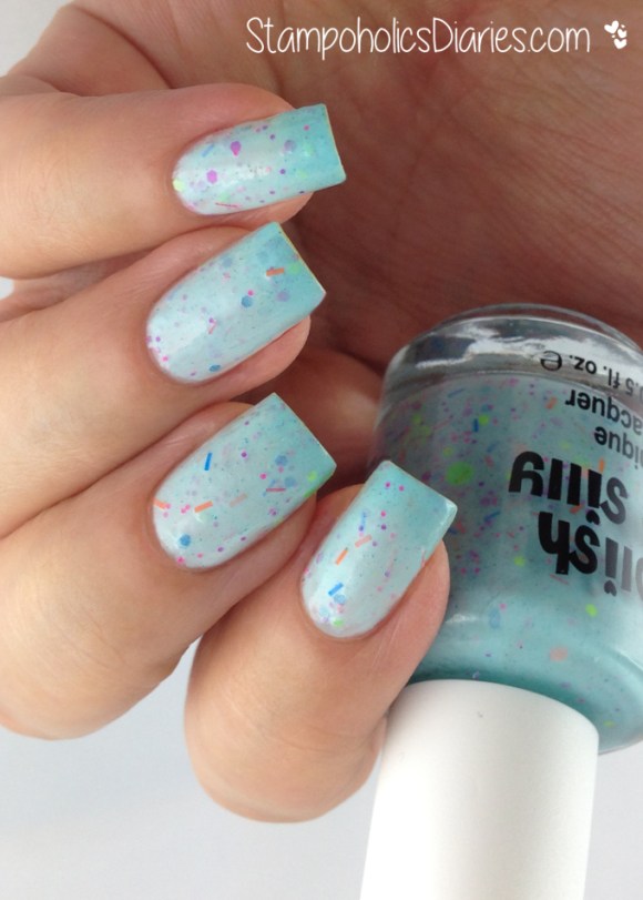 Polish me silly get breezy swatch