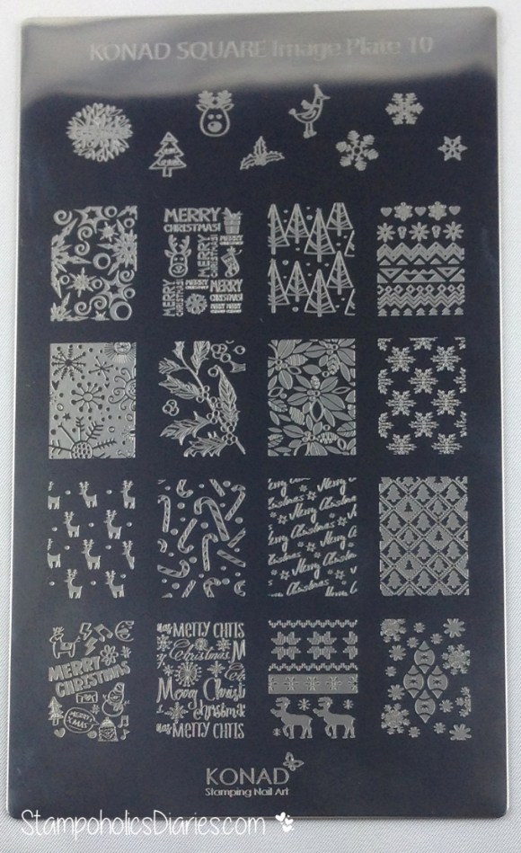 Konad Square Imag Plate 10  StampoholicsDiaries.com