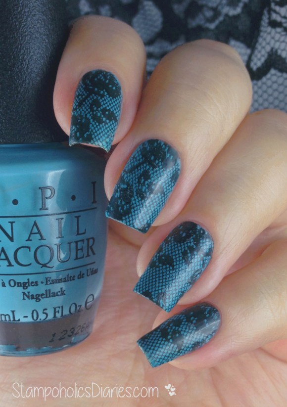 OPI Can't find my Czechbook & Marianne-Nails 57 StampoholicsDiaries.com