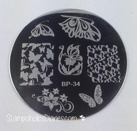 Born Pretty BP-34 StampoholicsDiaries.com