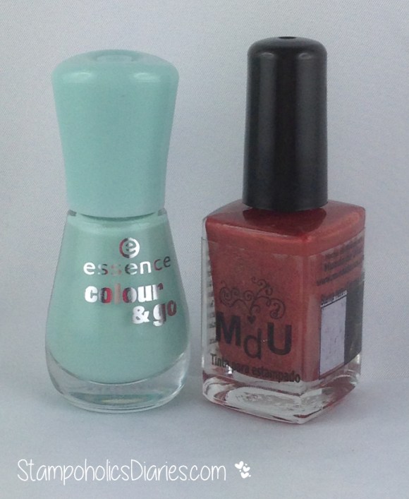 Essence that's what I mint, Mundo de Unas Copper StampoholicsDiaries.com