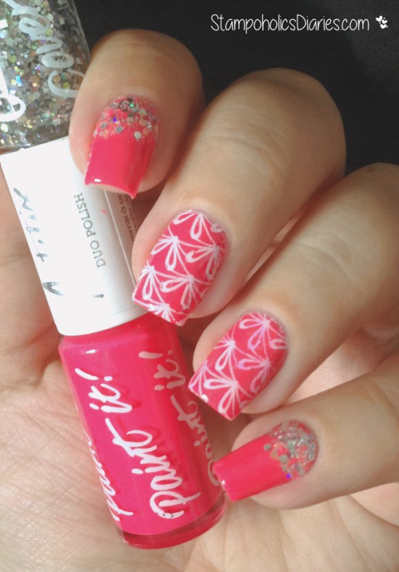 Birthday Nails wilth Models Own Bubblegunm, Cici&Sisi 10 stampoholicsdiaries.com-2