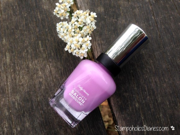 Sally Hansen 406 Purple Heart StampoholicsDiaries.com