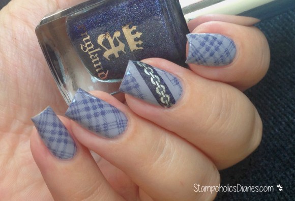 A England Tristam, Essence 37 serendipity. Konad Square Image Plate 13