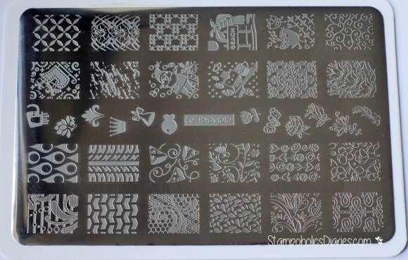 STamping plate Cici&Sisi 02 StampoholicsDiaries.com