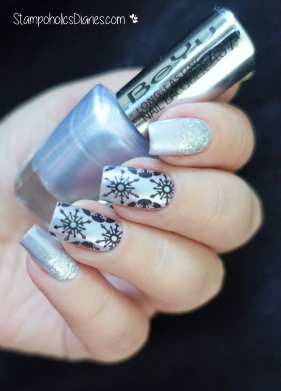 BeYu 487, Catrice It's Showtime,Cici&amp;Sisi 07, Mundo de Unas Black Snowflakes Stamping-2