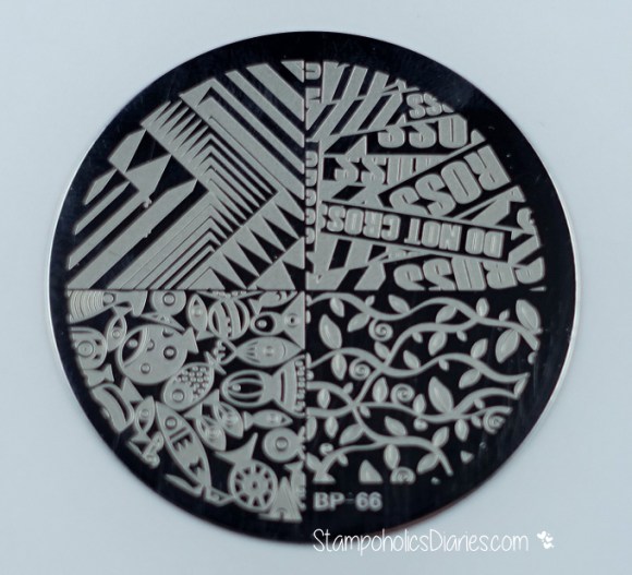 Born Pretty Stamping BP-66 StampoholicsDiaries.com