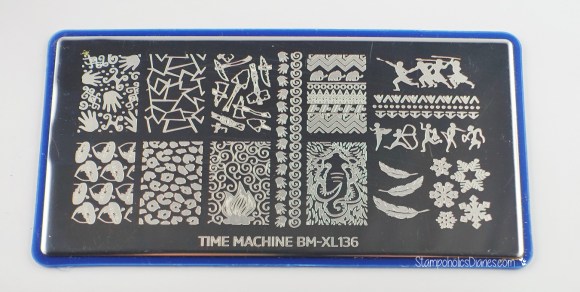 Bundle Monster BM-XL136 Stamping Plate Stampoholicsdiaries.com