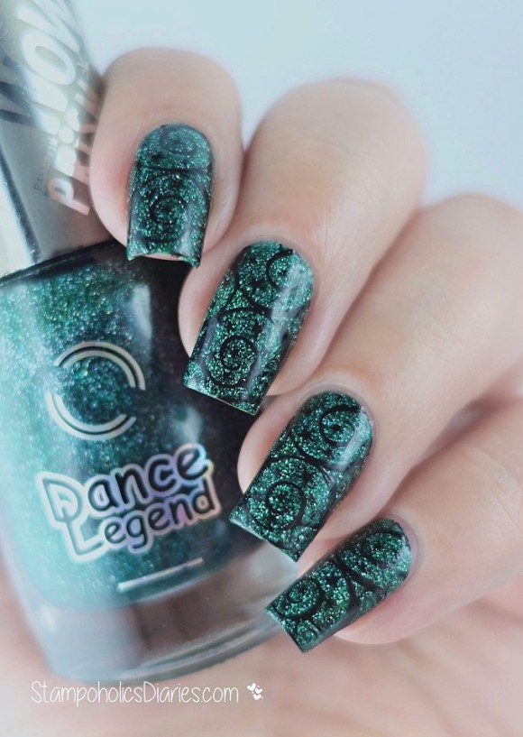 Dance Legend Poison, Born Pretty BP-03 Stamping