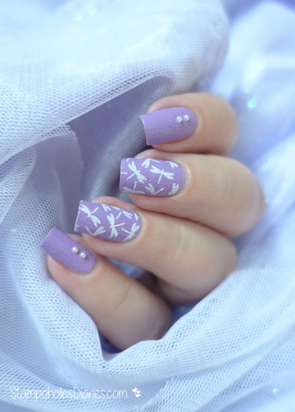 Dragonflies Rival de Loop Lavender Star, BP-74 Born Prettystampoholicsdiaries.com