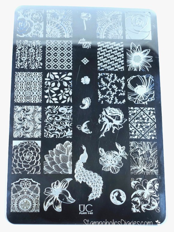 Uberchic Beauty plate 1-02 stampoholicsDiaries.com